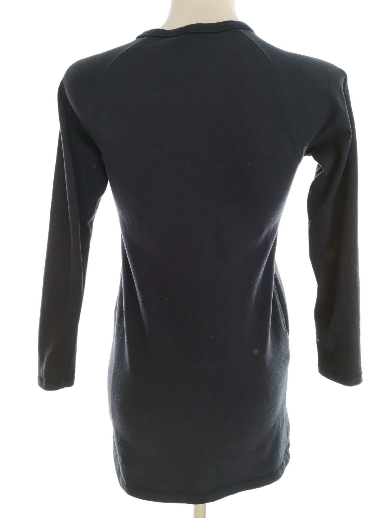 ACNE Studios Stl 10 (36) Färg Marinblå Rund hals Blus ärm 3/4 Material Bomull 100%