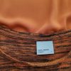 Vero moda Stl L Färg Orange Rund urringning Tunika blus Kortärmad Material Bomull 100%