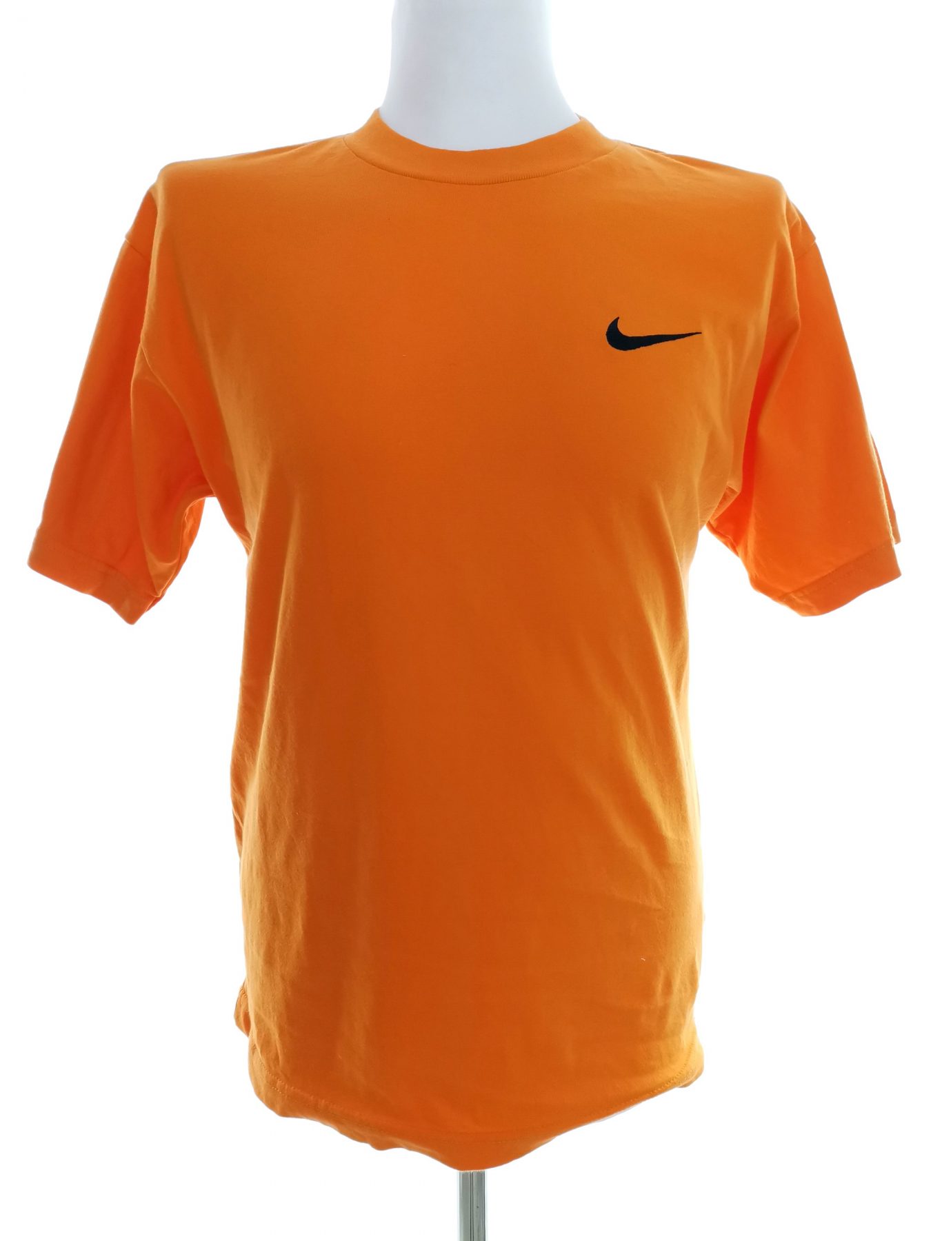 Nike Stl M Färg Orange Herr T-shirt Kortärmad Material Bomull 100%