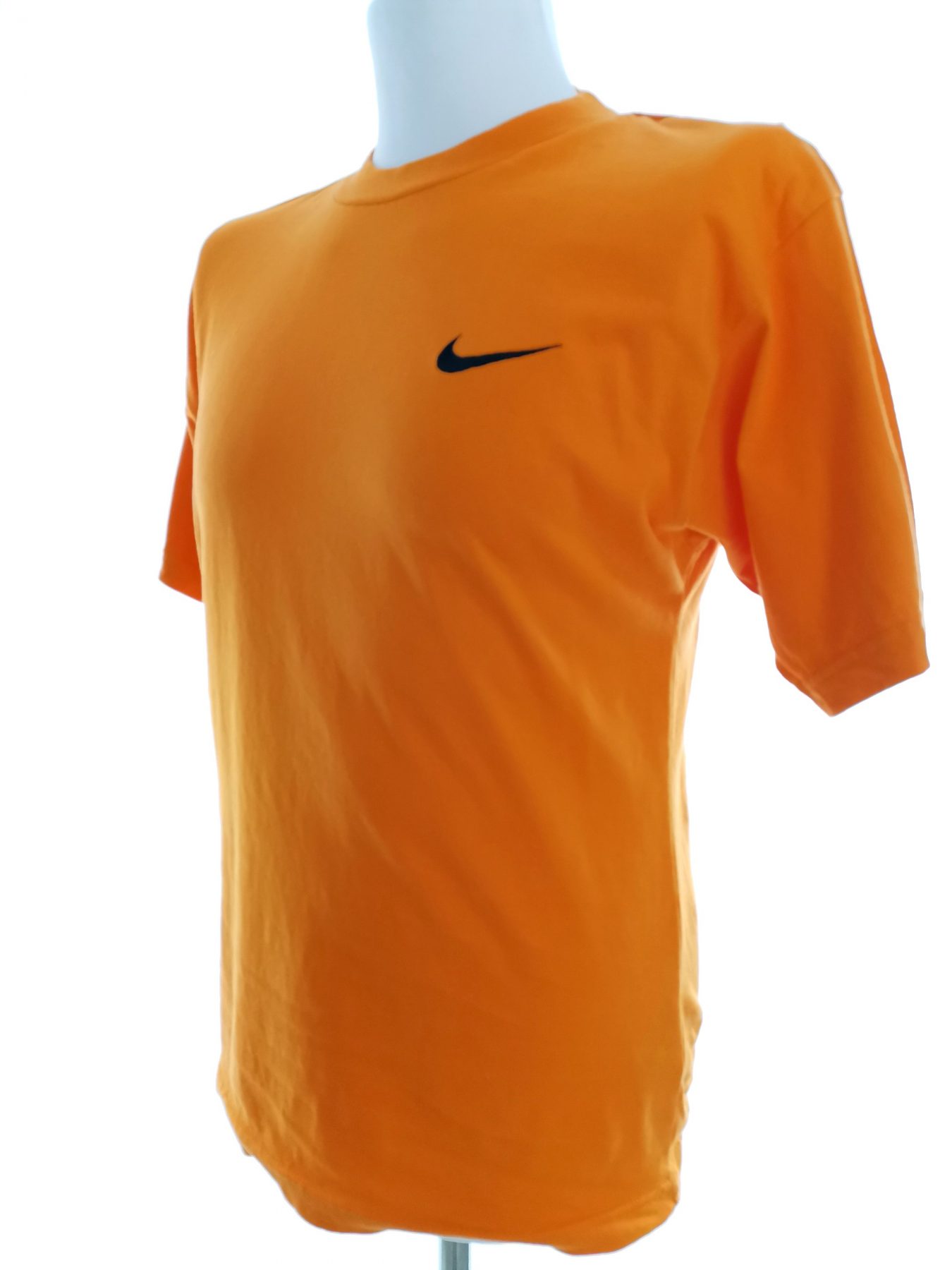 Nike Stl M Färg Orange Herr T-shirt Kortärmad Material Bomull 100%