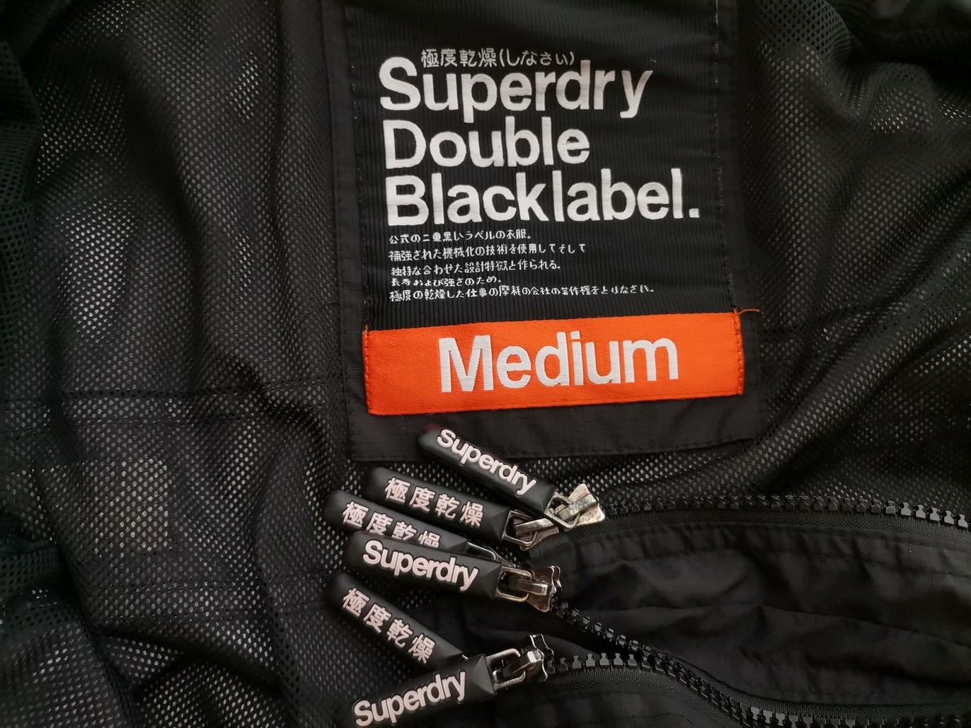 Superdry Stl M Färg Svart Herr Jacka Långärmad