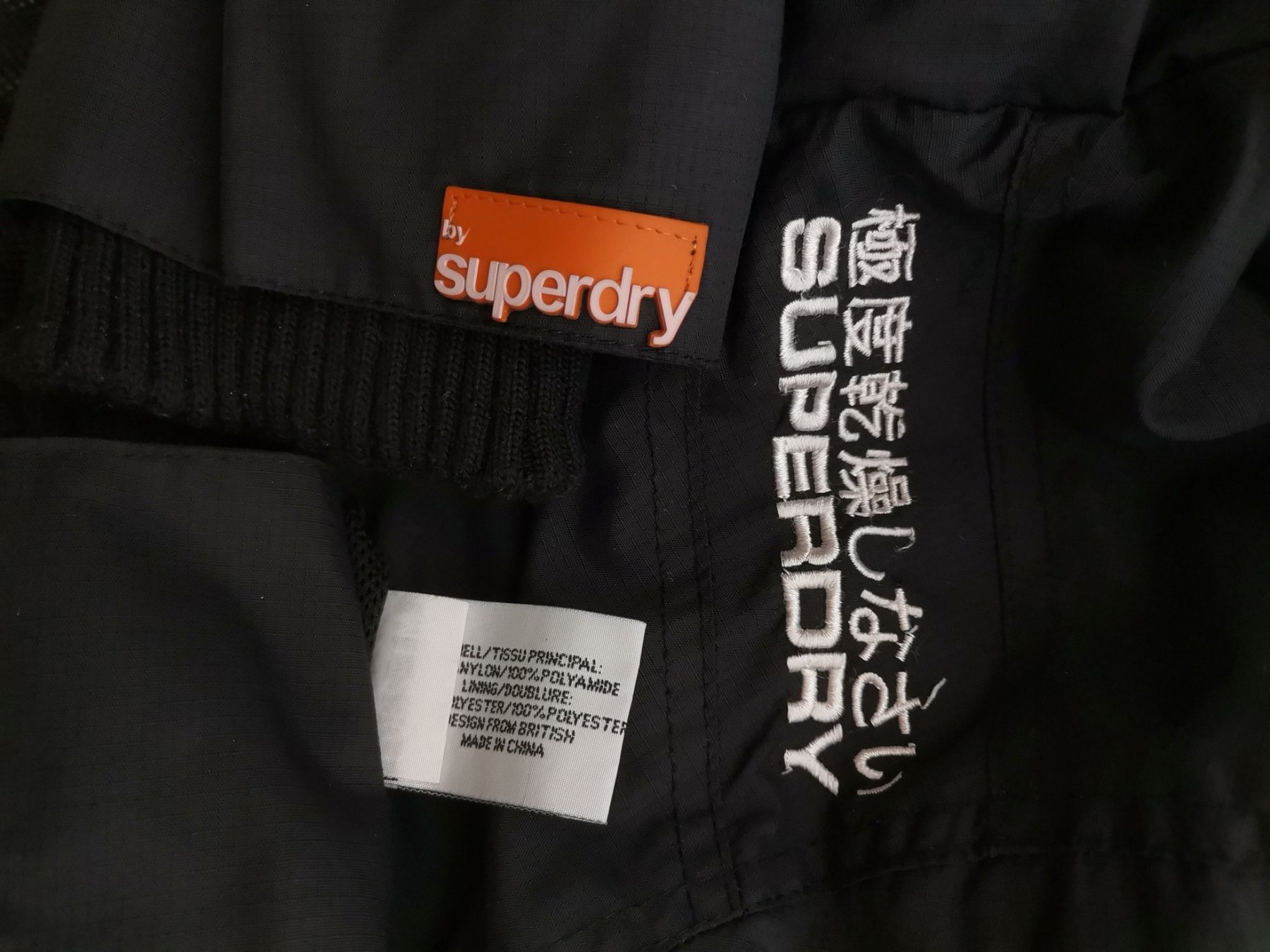 Superdry Stl M Färg Svart Herr Jacka Långärmad