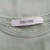 Culture Stl L Färg Mintgrön Rund urringning Blus Långärmad