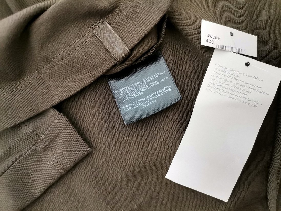 Mexx Stl XS Färg Khaki V-ringning Blus Ärmlös Material Bomull