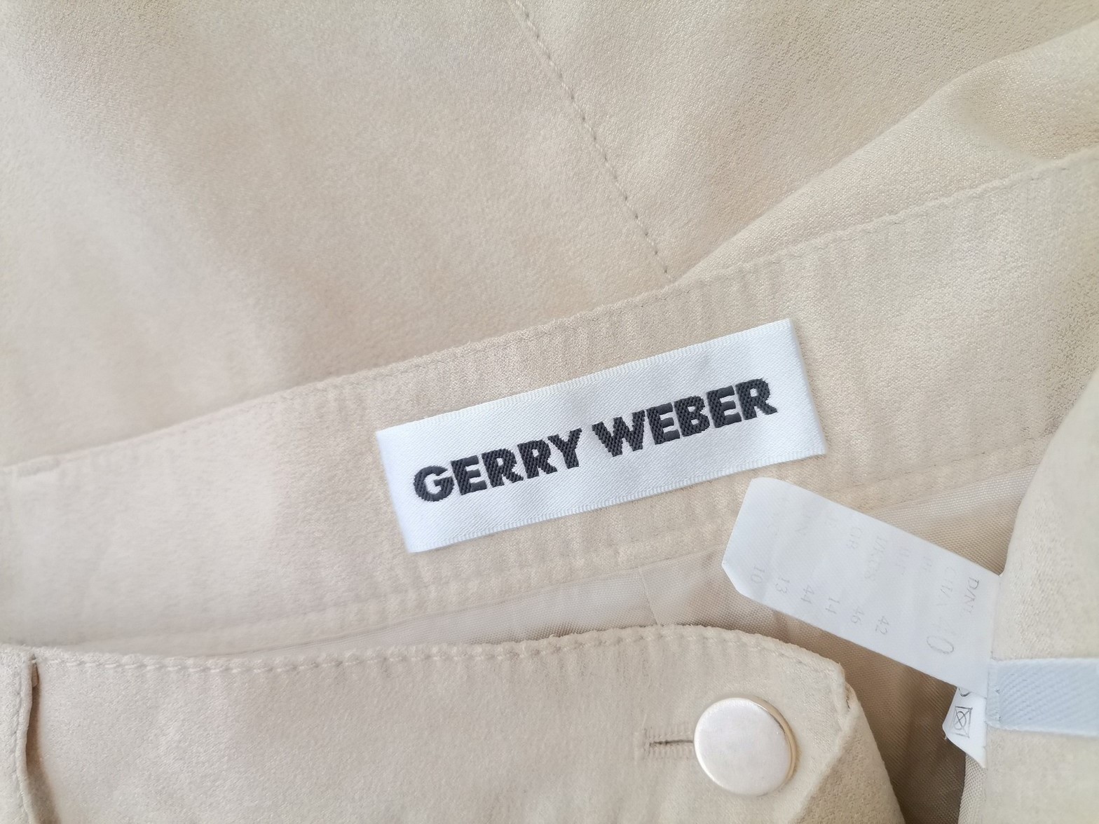 Gerry weber Stl 40 Färg Elfenben Maxikjol Kjol Lång