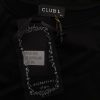 Club L Stl M/L Färg Svart Båtringning Penn Klänning Kortärmad Knälängd Material Bomull