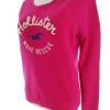 Hollister Stl S Färg Rosa Tröja Långärmad Material Bomull