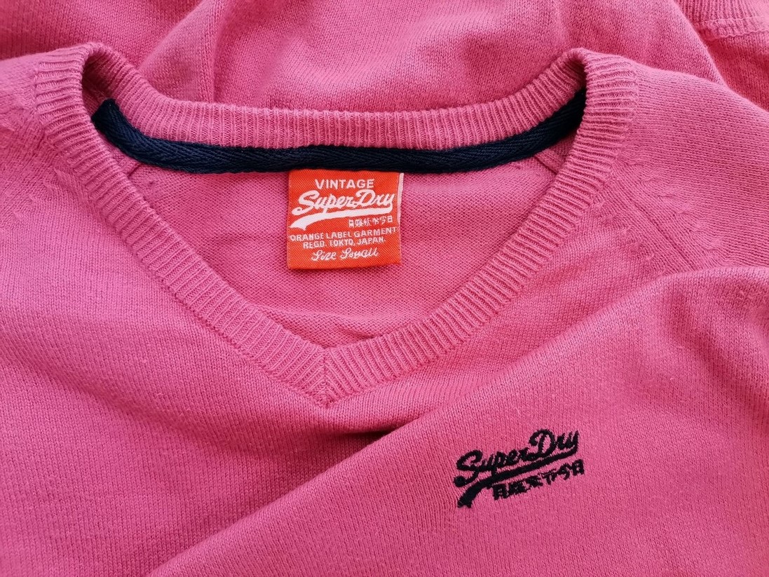 Superdry Stl S Färg Rosa Herr Tröja Långärmad Material Bomull 100%