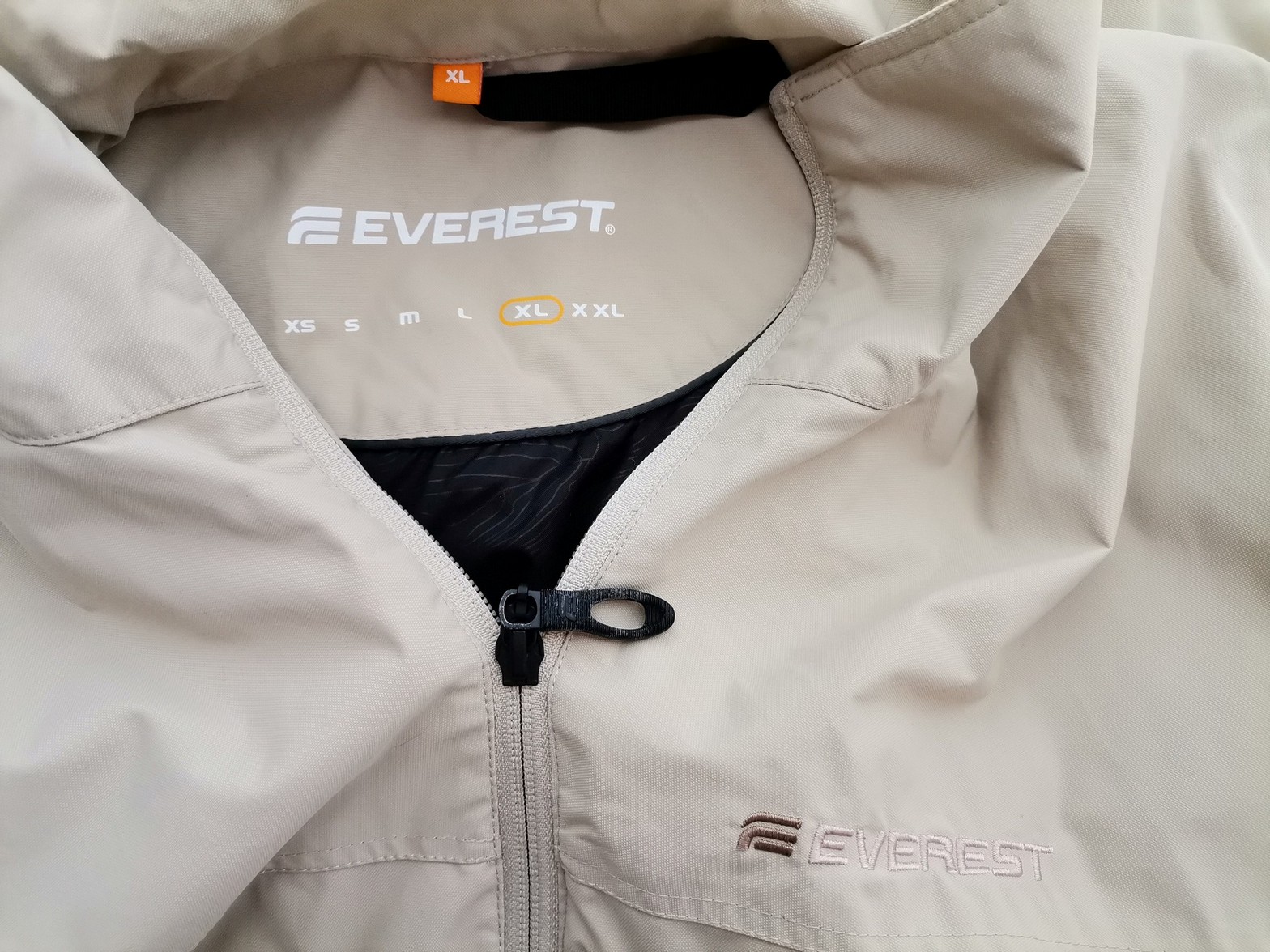 Everest Stl XL Färg Grå Herr Jacka Långärmad