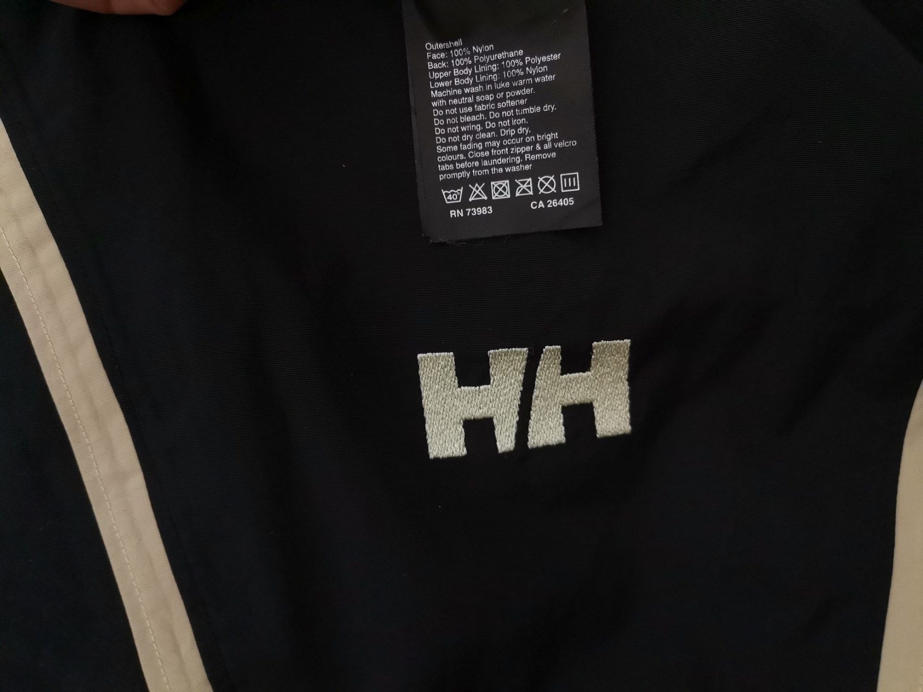 HELLY HANSEN Stl L Färg Svart Herr Jacka Långärmad