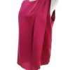 Y.A.S Stl 38 Färg Fuchsia Rund urringning Blus Ärmlös