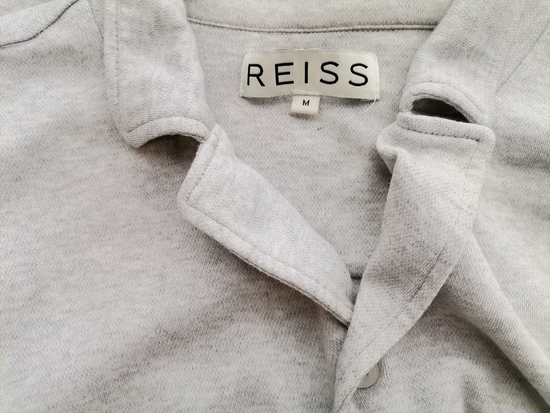 Reiss Stl M Färg Grå Herr T-shirt Kortärmad Material Bomull 100%