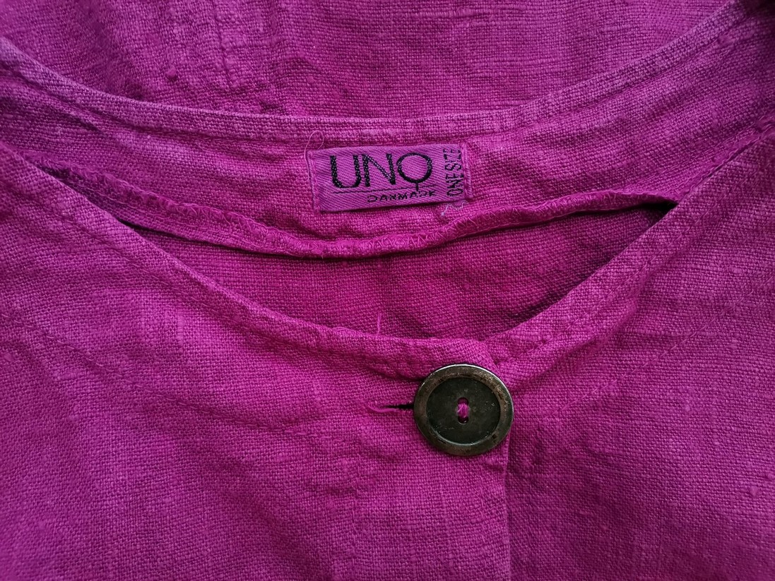 Uno Stl ONE SIZE (46/48) Färg Fuchsia Kappa Långärmad Material Lin 100%