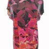 Ted Baker Stl 1 (42) Färg Rosa Rund urringning Blus Kortärmad Material Lyocell 100%