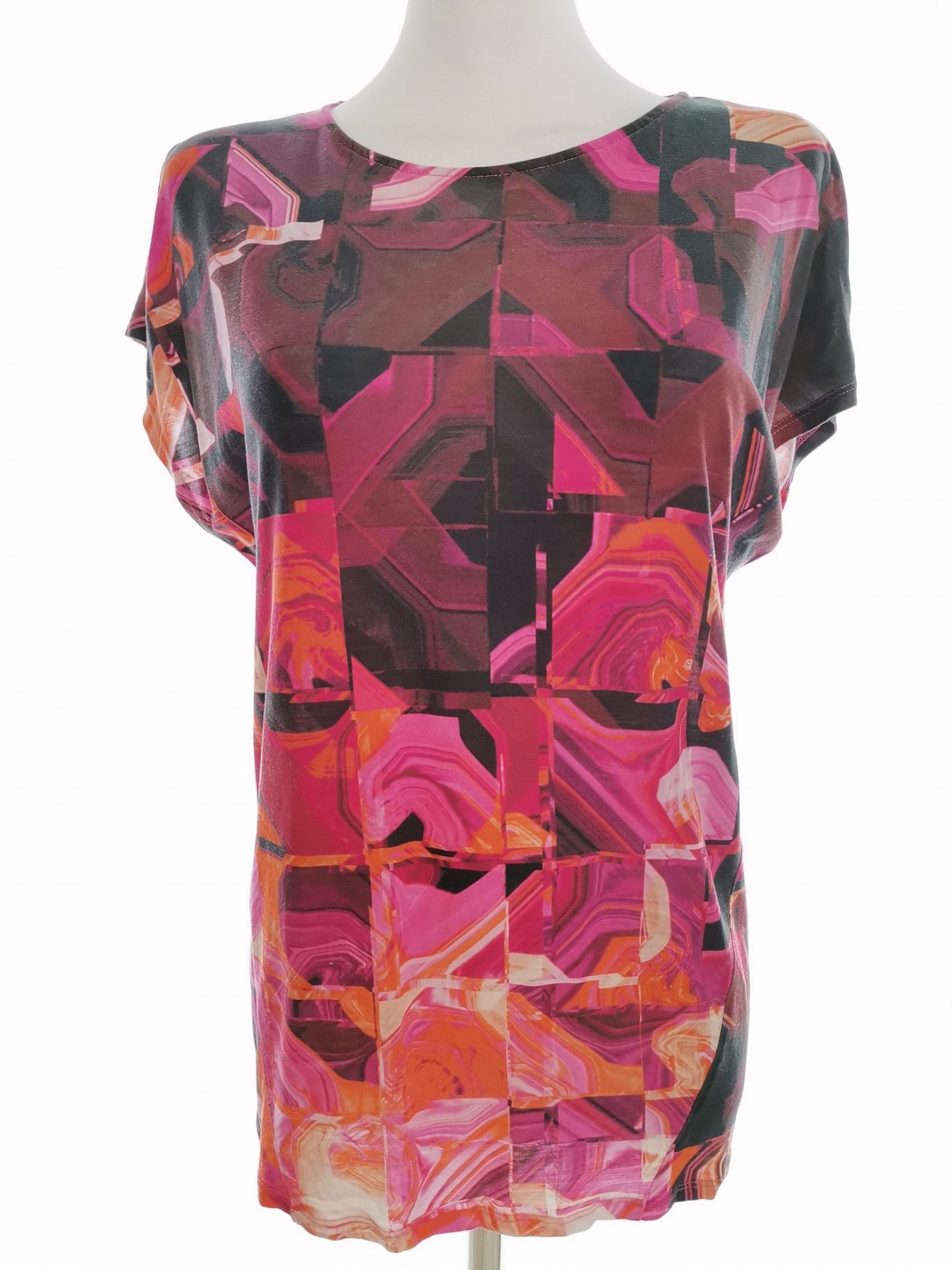 Ted Baker Stl 1 (42) Färg Rosa Rund urringning Blus Kortärmad Material Lyocell 100%