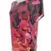 Ted Baker Stl 1 (42) Färg Rosa Rund urringning Blus Kortärmad Material Lyocell 100%