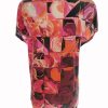 Ted Baker Stl 1 (42) Färg Rosa Rund urringning Blus Kortärmad Material Lyocell 100%