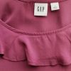 Gap Stl M Färg Rosa Rund urringning Blus Ärmlös Material Rayon 100%