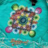 DESIGUAL Stl XS Färg Blå Split Crew Neck Sommar Klänning Ärmlös Knälängd