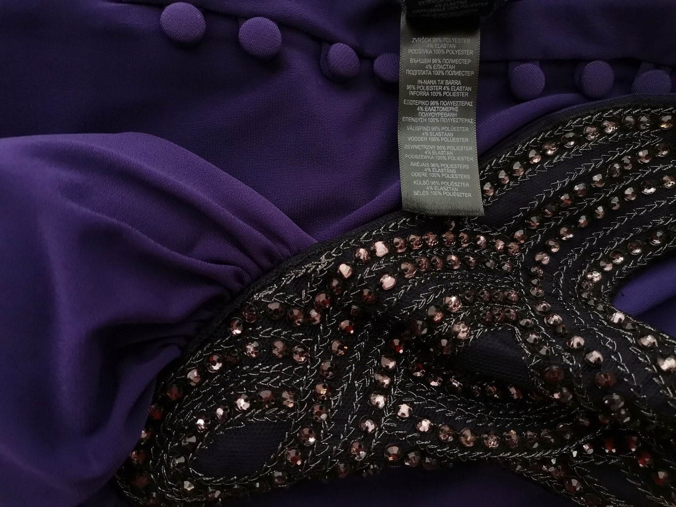 Star by Julienmacdonald Stl 14 (38) Färg Lila Halter Balklänning Afton Klänning Ärmlös Lång