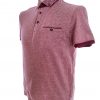 Ted Baker Stl 3 (L) Färg Purpur Krage Herr Polo Kortärmad Material Bomull 100%