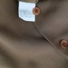 InWear Stl 36 Färg Khaki Rund urringning Stickad Klänning Kortärmad Knälängd Material Rayon