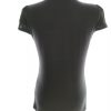 Karen MILLEN Stl 10 (38) Färg Svart Mock turtle Blus Kortärmad Material Viskos