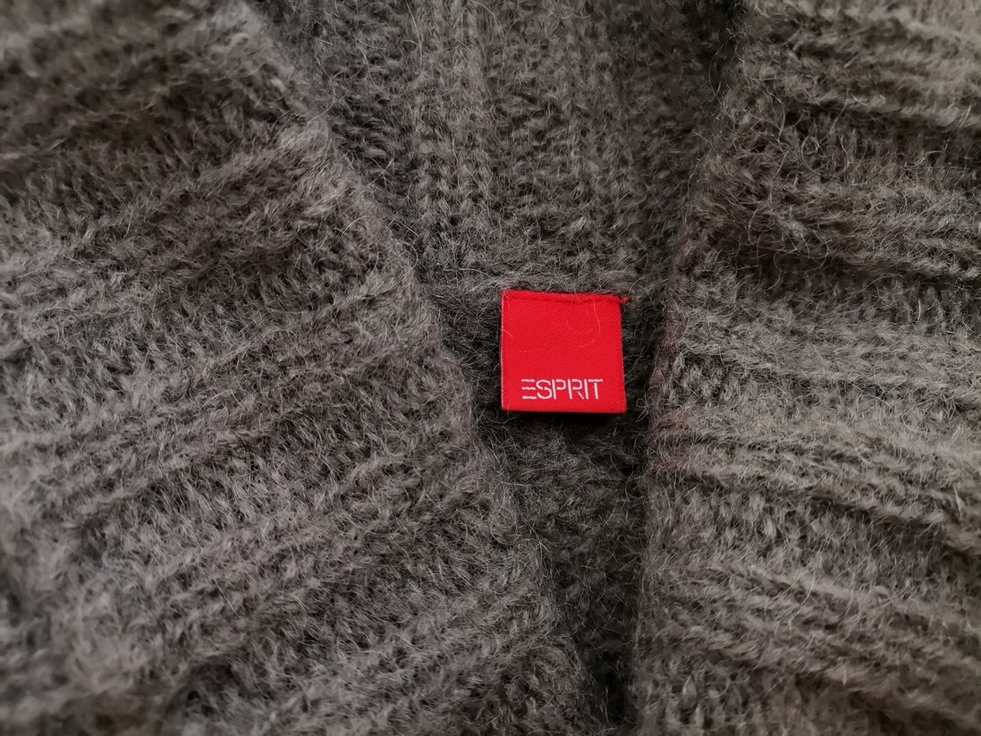 Esprit Stl M Färg Brun Koftväst Ärmlös