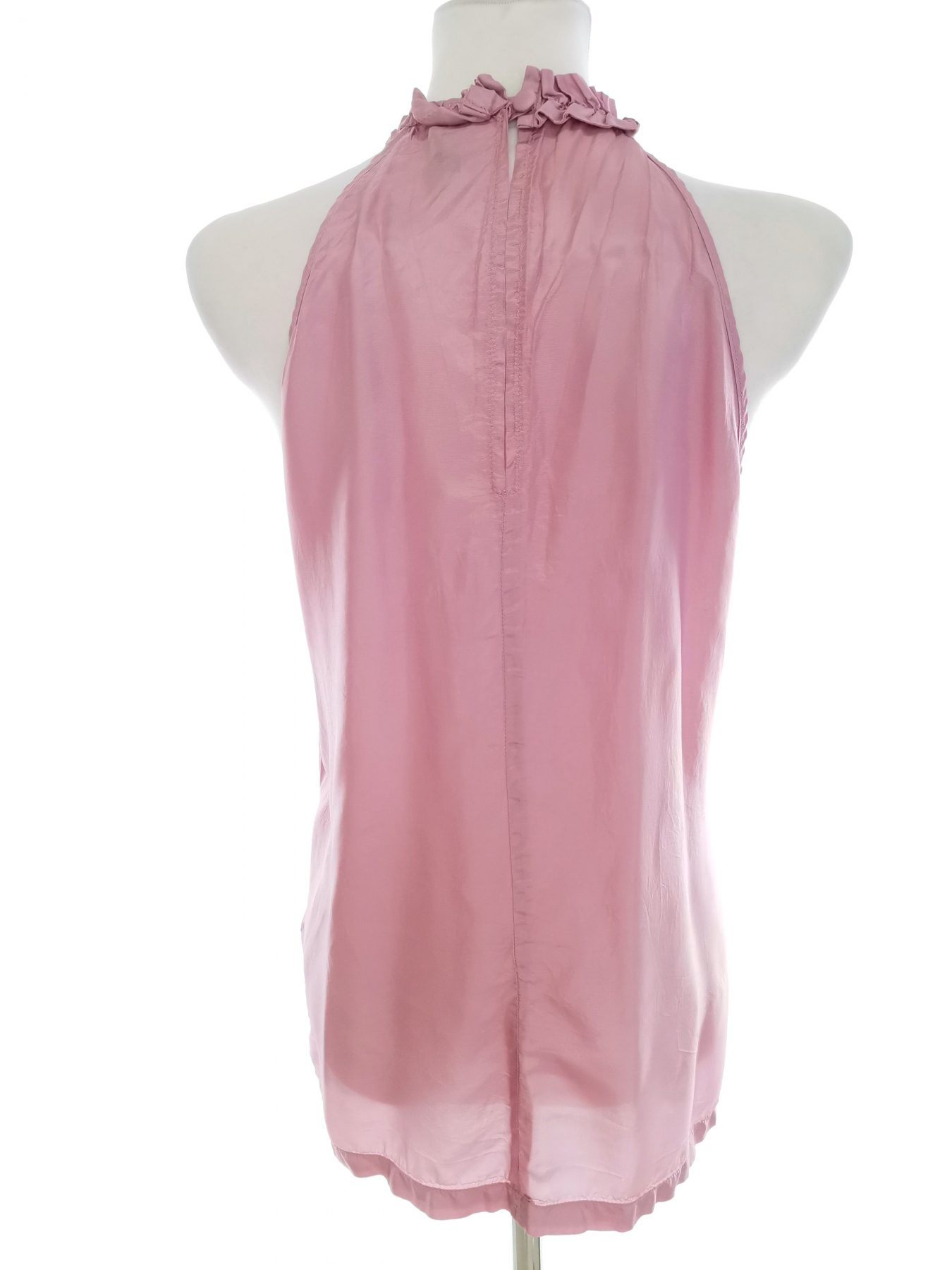 Topshop Stl 14 (42) Färg Rosa Halter Blus Ärmlös