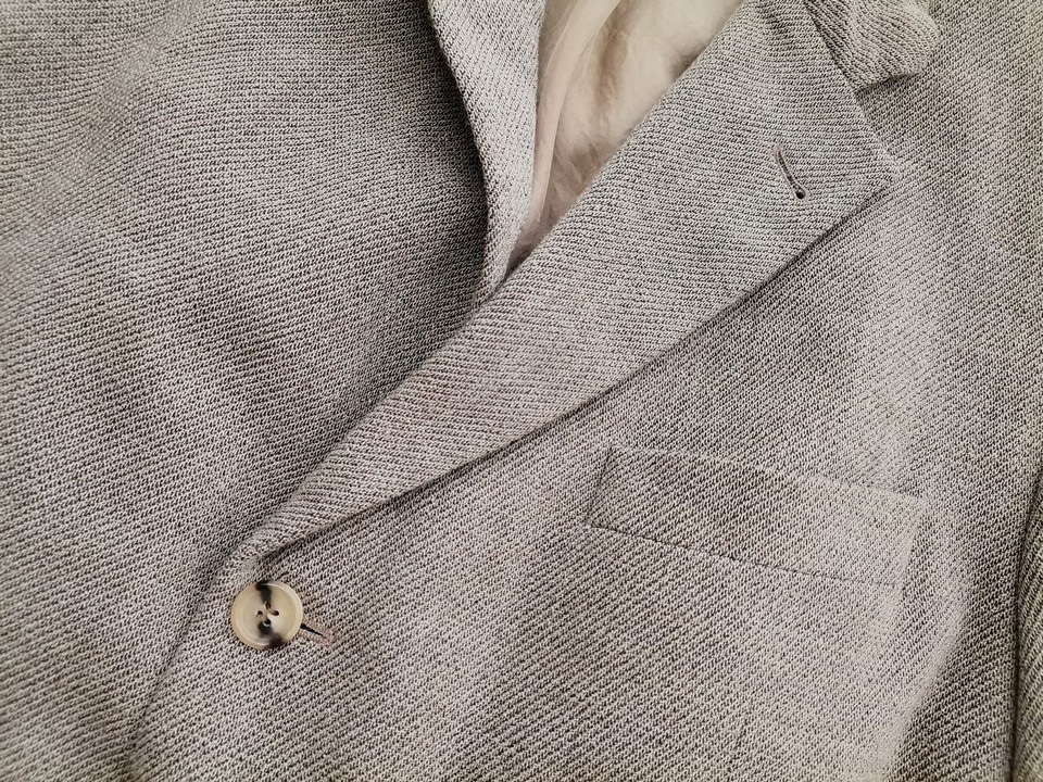 Hugo Boss Stl 54 (XL) Färg Beige Herr Kavaj Långärmad Material Jungfrulig ull