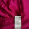 Reiss Stl 14 (42) Färg Fuchsia Rund urringning Raka Klänningen Ärmlös Knälängd