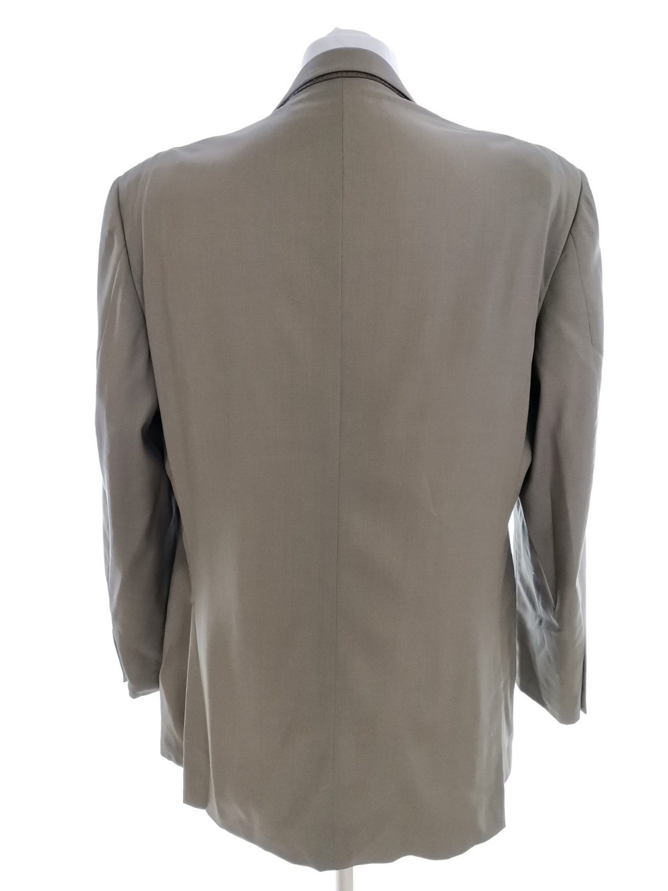 Ted Lapidus Stl 52 (XL) Färg Khaki Herr Kavaj Långärmad Material Ull 100%