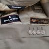 Ted Lapidus Stl 52 (XL) Färg Khaki Herr Kavaj Långärmad Material Ull 100%