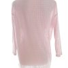 Saint tropez Stl S Färg Rosa Rund urringning Blus ärm 3/4