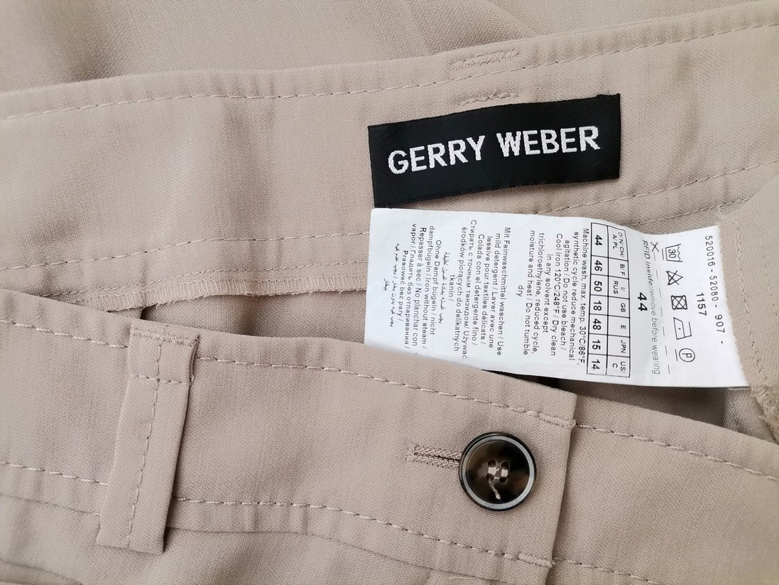 Gerry weber Stl 44 Färg Beige Eleganta Byxor