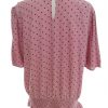 Vero moda Stl XL Färg Rosa Prickar Rund hals Blus Kortärmad Material Viskos 100%