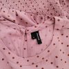 Vero moda Stl XL Färg Rosa Prickar Rund hals Blus Kortärmad Material Viskos 100%