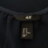 H&m Stl 40 Färg Marinblå Rund urringning Blus Ärmlös