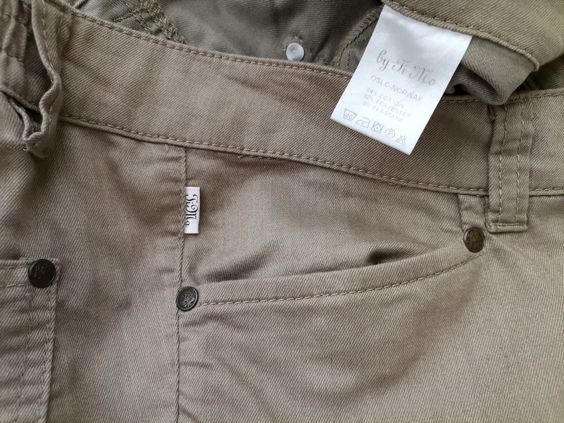 BY TI MO Stl 29 (38) Färg Beige Jeans Material Bomull