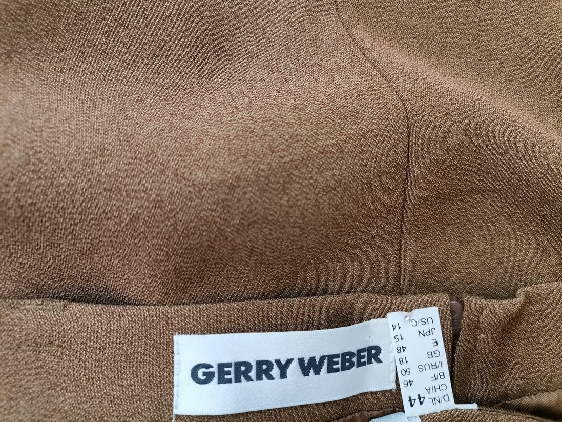 Gerry weber Stl 44 Färg Brun Rak och pennkjol Kjol Midi