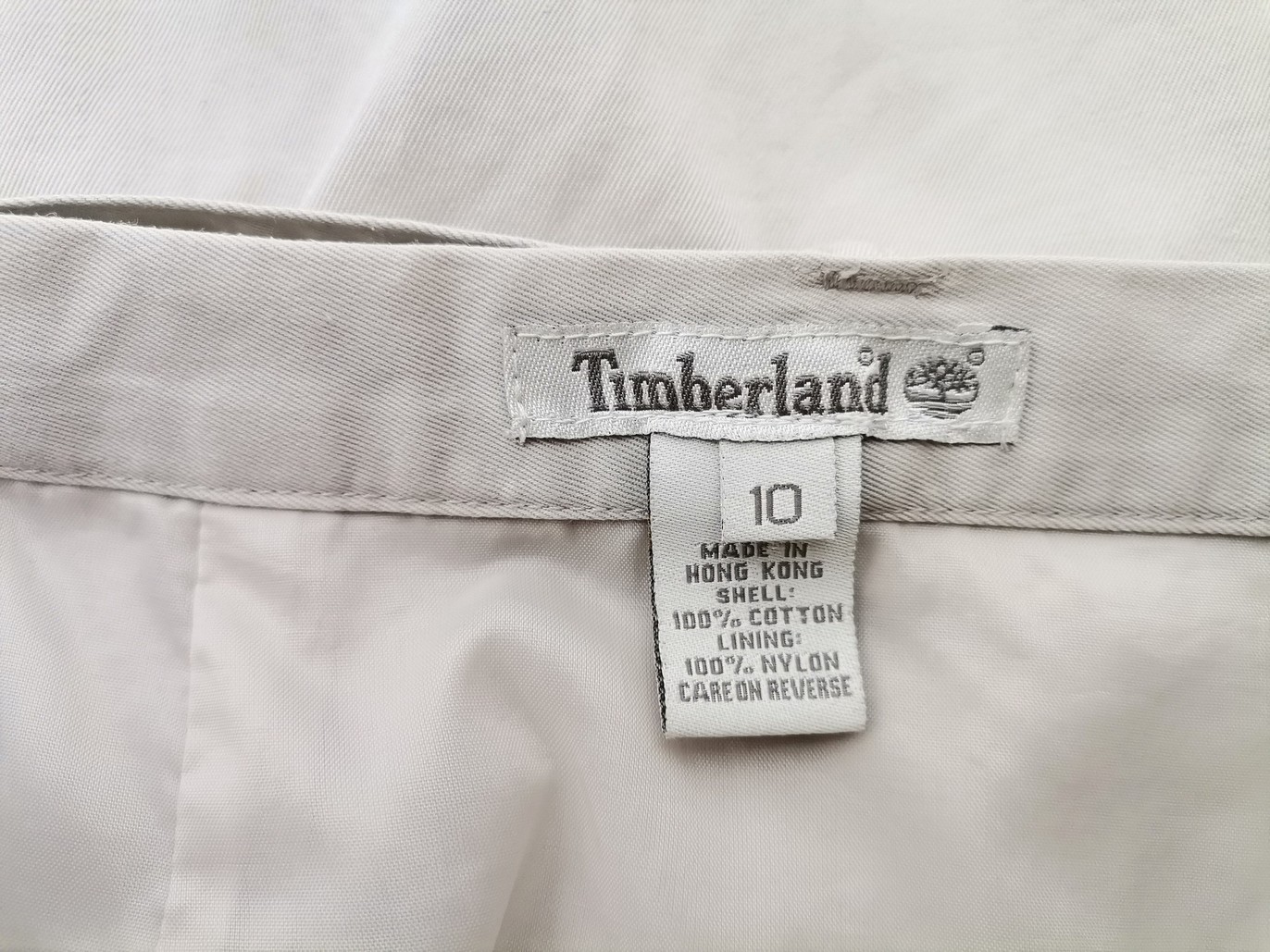 Timberland Stl 10 (38) Färg Grå A-linjekjol Knälängd Material Bomull 100%