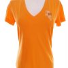 Mexx Stl S Färg Orange V-ringning T-shirt Kortärmad Material Bomull