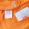 Mexx Stl S Färg Orange V-ringning T-shirt Kortärmad Material Bomull