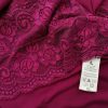 Andrea Stl XL Färg Fuchsia Rund urringning Raka Klänningen Ärmlös Knälängd Material Viskos