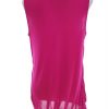 Jasper Conran Stl 12 (44) Färg Fuchsia Draperad Tunika blus Ärmlös