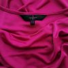 Jasper Conran Stl 12 (44) Färg Fuchsia Draperad Tunika blus Ärmlös