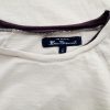 BEN SHERMAN Stl 4 (XL) Färg Elfenben Herr Tröja Långärmad Material Bomull 100%