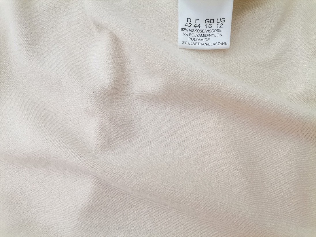 Olsen Stl 42 Färg Beige Maxikjol Kjol Lång Material Viskos