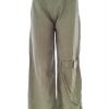 Thing Stl S Färg Khaki Casual Byxor Material Lin 100%