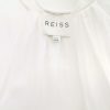 Reiss Stl 10 (38) Färg Vit U-ringning Tunika blus Ärmlös Material Viskos 100%